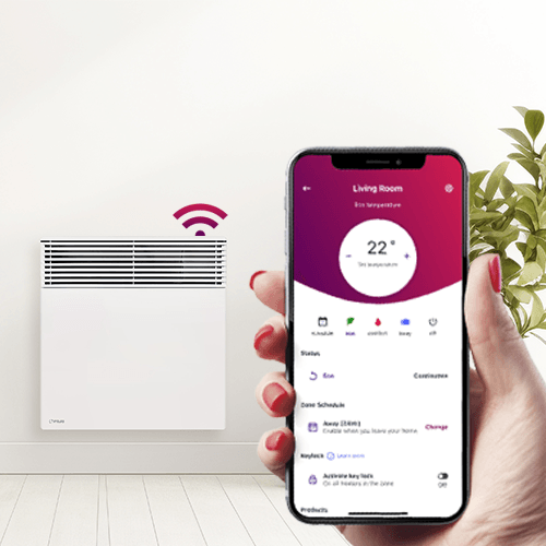 Intuis Tactic WiFi elektromos fűtőpanel